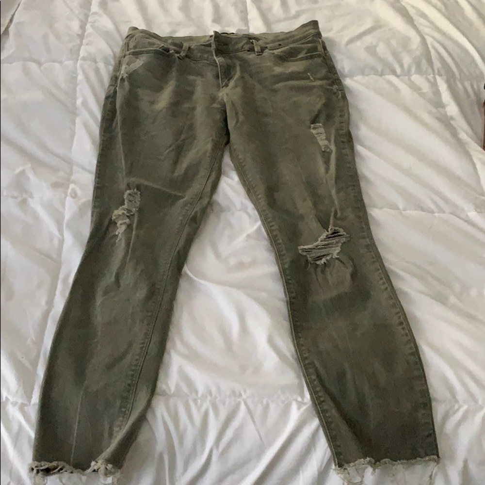 Express jean legging. Mid rise